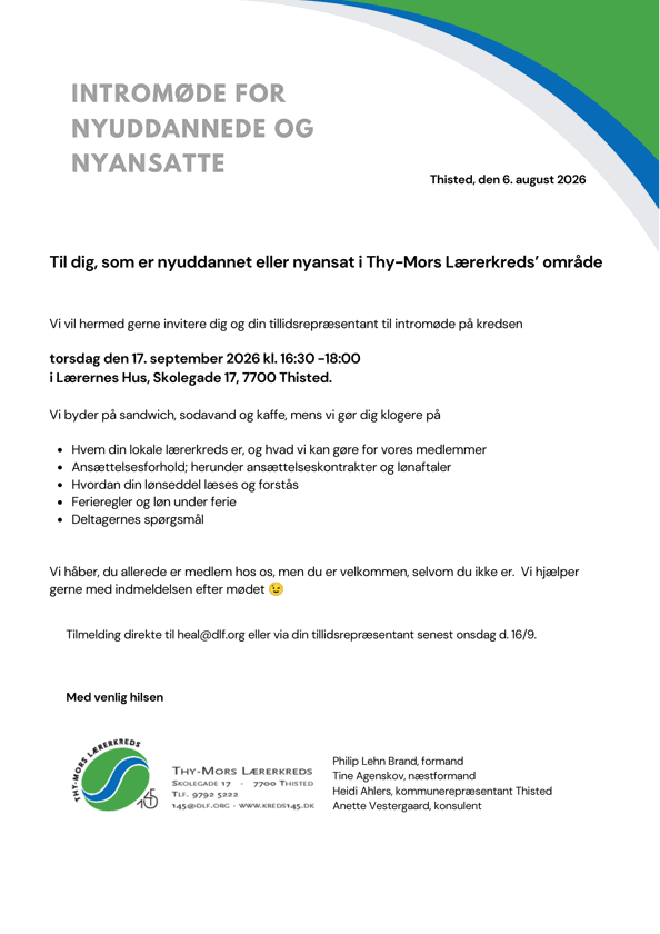 Møde For Nyuddannede Og Nyansatte 26 1